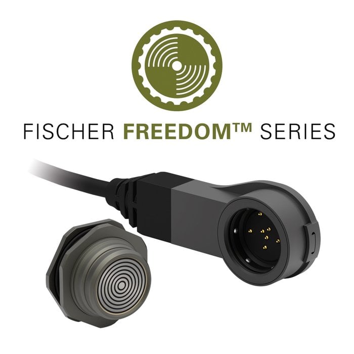 Bahnbrechende Technologie macht Verbindungstechnik EINFACH – einfaches Stecken, einfache Reinigung, einfache Integration – mit der brandneuen Fischer FreedomTM Serie